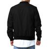 Men's Trendy Plus Size Bomber Jacket - Spring/Autumn Zipper Outerwear 5XL