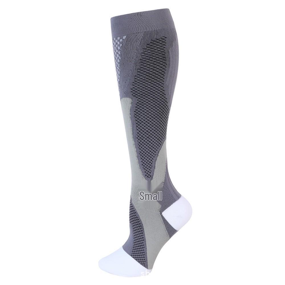 Cross-Border Unisex Compression Calf Socks – Magic Pressure Nylon Sports Socks