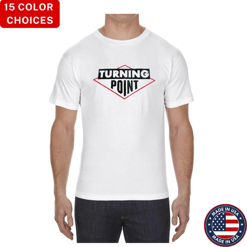 Charlie Kirk Turning Point USA Unisex Heavy Cotton Graphic T-Shirt S-5XL Unisex T-Shirt S