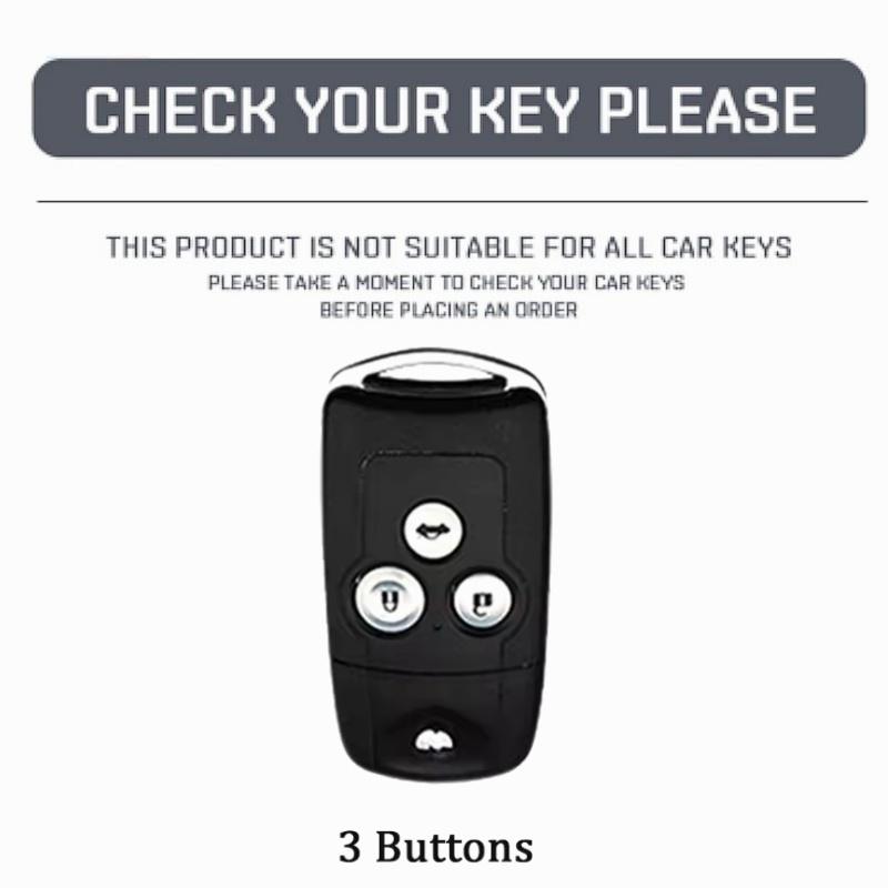 New 3 Buttons TPU Car Key Case Cover Shell Keychain For Honda CRV HRV Jazz Odyssey Civic Fit Accord For Acura TL TSX ZDX RSX CRZ