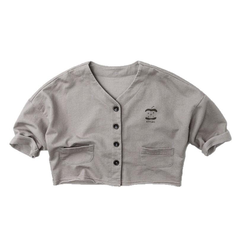 Korean Style Casual Long Sleeve Outerwear Jacket For Unisex Boys And Girls Kids