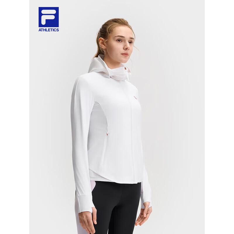 FILA Women's 2025 Summer Cooling Sun Protection Hooded Knit Jacket