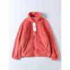 Women's Loose-Fitting Thick Warm Slim-Fit Stand-Collar Lamb Wool Fleece Coat for Spring and Autumn, Export Surplus