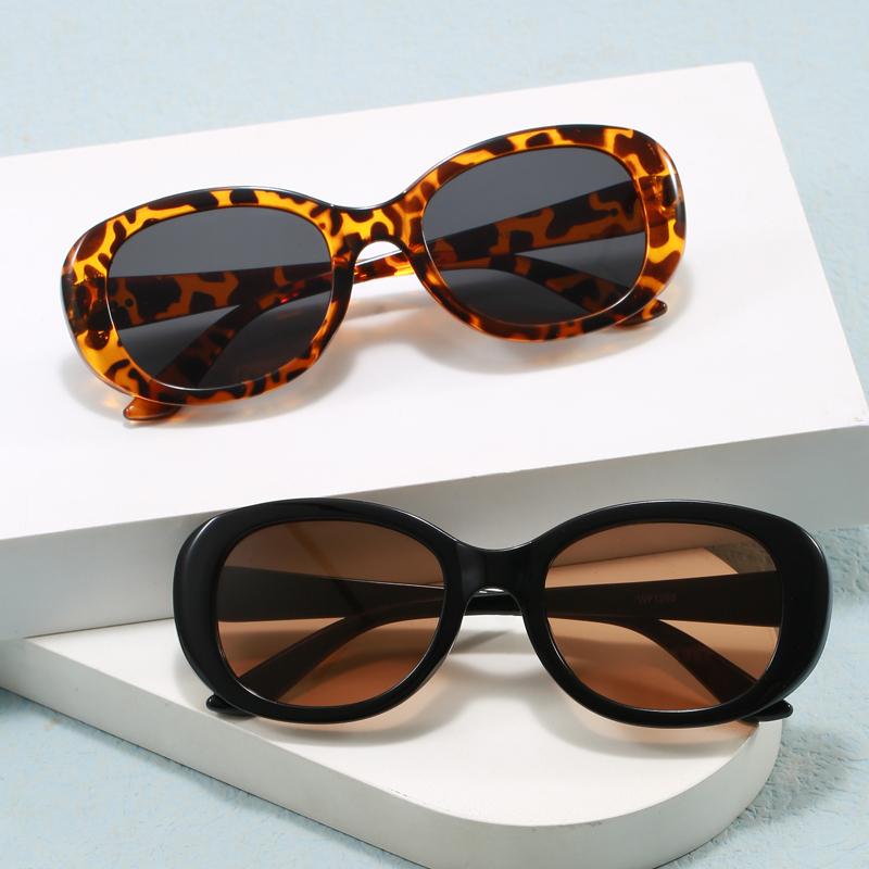 Vintage Trend Oval Sunglasses Women Men Retro Classic Brand Designer Sun Glasses Driving Fishing Male Female Glasses Uv400