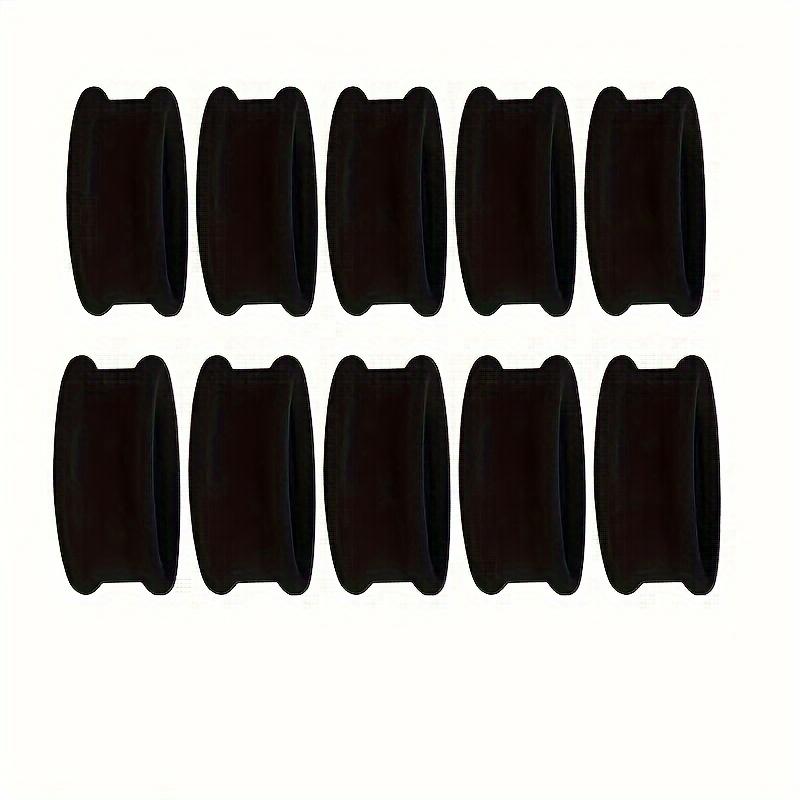 

Set of Extra Thick Wide Seamless Hair Ties for Autumn and Winter High Elasticity Ponytail Holders, Non-Slip, Durable, Soft & Comfortable Classic Color 2PCS