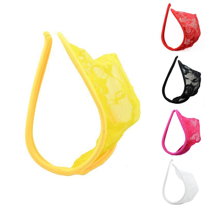 1 szt. Seksowna bielizna nocna w kształcie litery C Niewidoczne stringi C T-back Bielizna z włókna poliestrowego Męskie majtki