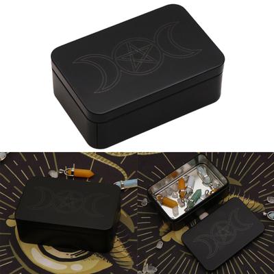 Rectangle Storage Box Small Storage Box Organizers Jewelry Key Coin Container Box Playings Cards Box Tarots Storage Can
