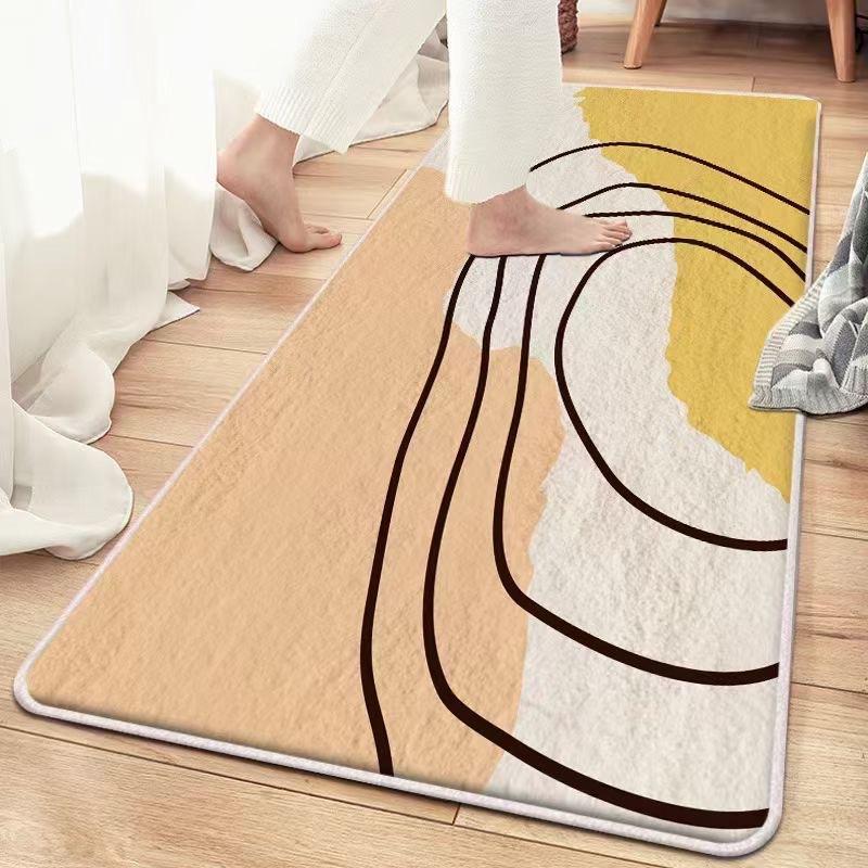 Long Thickened Carpet Living Room Bedroom Bedside Carpet Children's Room Bay Window Cushion