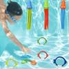 Diving Toy Set Summer Swimming Pool Accessories Torpedo Seaweed Children Water Toys Multiple Combination Snorkeling Training TMZ