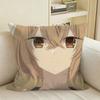 Suicidal Hinako This Monster Wants to Eat Me Square Sofa Pillow Cover Solid Color Living Room Home Decor Cushion Case