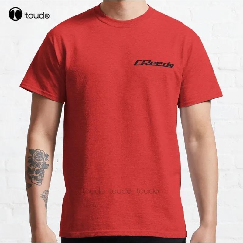 Greedy Classic Paulwalker Paul Walker Greedy Turbos Fast And The Furious High-Quality Summer T-Shirt 100% Cotton Men Tee Shirt S красный