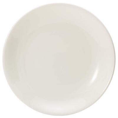 Plate, Chinese Cuisine Dish, 23cm, White, Simple Design, Deep Dish, Microwave Safe, Made In Japan, 8906-5006