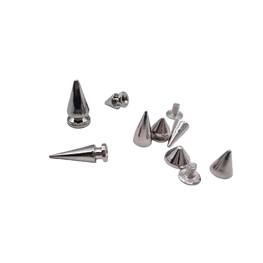 354-Piece Punk Rivet Set: Conical Leather Decoration Studs with Tool