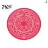 1/5Pcs Lua Planeta Folhas Redonda Antiderrapante Mesa Gaming Mouse Pad Tapete Mousepad