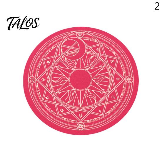 1/5Pcs Lua Planeta Folhas Redonda Antiderrapante Mesa Gaming Mouse Pad Tapete Mousepad
