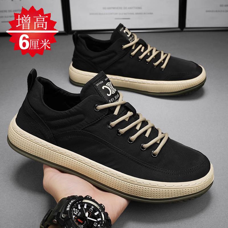 Canvas Herbst- und Winterschuhe schwarz lässige Board-Schuhe leichte Stoffschuhe weiche Sohle Arbeitsschutz Trendschuhe