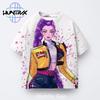 Summer Children KPop Demon Hunters 3D Cartoon Anime T-shirt Boys Clothes Girls Casual