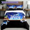 3pcs Duvet Cover Set (1*Duvet Cover + 2*Pillowcase, Without Core), Cosmic Bot Crew Print Bedding Set, Bedroom Decor, All‑Season, Birthday Gift