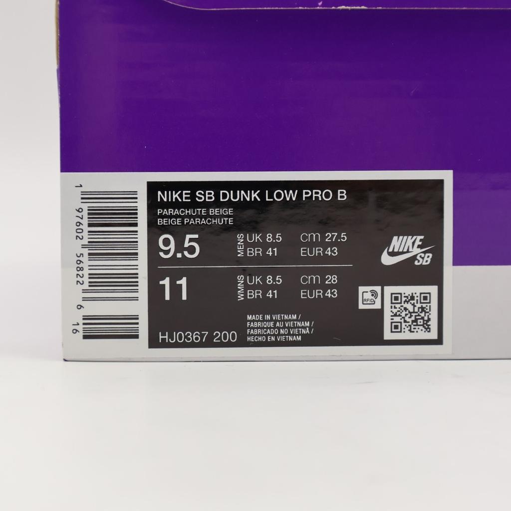 HJ0367-200 Nike SB Dunk Low Pro B Parachute Beige (Men's)
