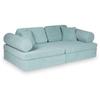 Montessori Comfort Waffle Play Sofa Light Mint