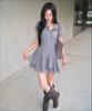 MIXXO Check Shirt Dress_Miwowg609G