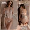 Sex Unterwäsche Transparent Spitze Sexy Damen Uniform Verführung Heiß Strumpfhalter Einteiler Sex Set 6189