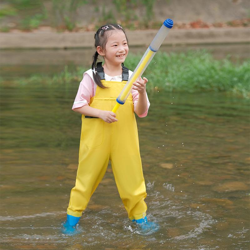 New waterproof shoes high-top dynamic waterproof rain shoes wear-resistant yellow outdoor summer wading rain boots rubber shoes