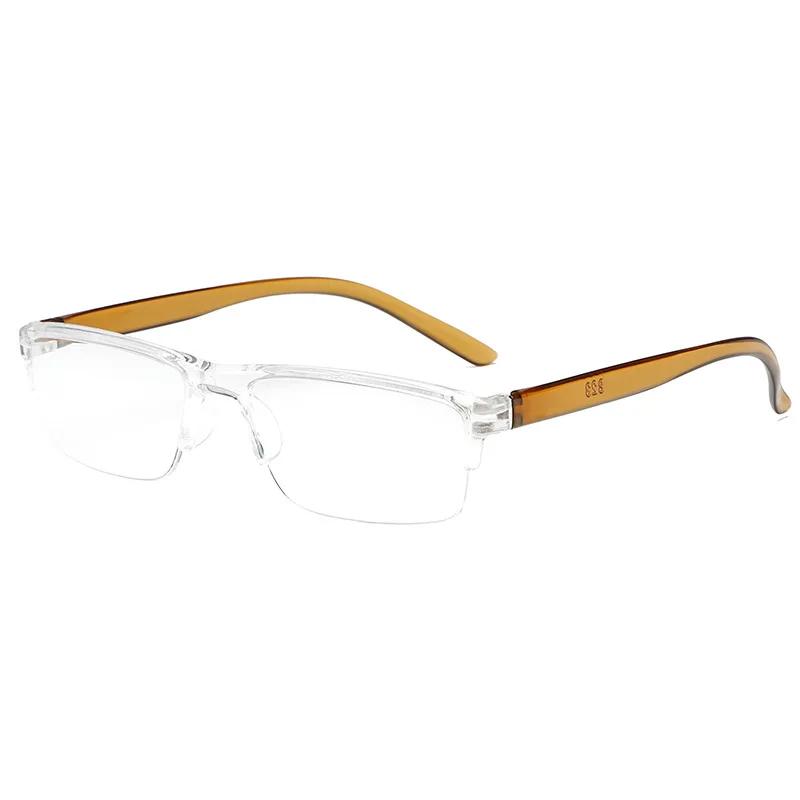 Portable Ultra Light Reading Glasses Degree +1+1.5+2+2.5+3+3.5+4 for Male Female Presbyopic Eyeglasses Small Square Eyewear