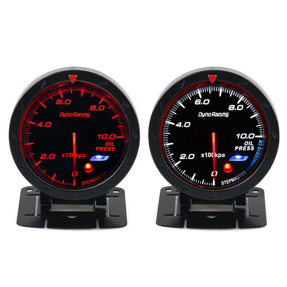 Dynoracing 60MM Racing Car Oil Pressure Gauge 50--150C Meter & Lighting Auto Oil Pressure Gauge TT101471