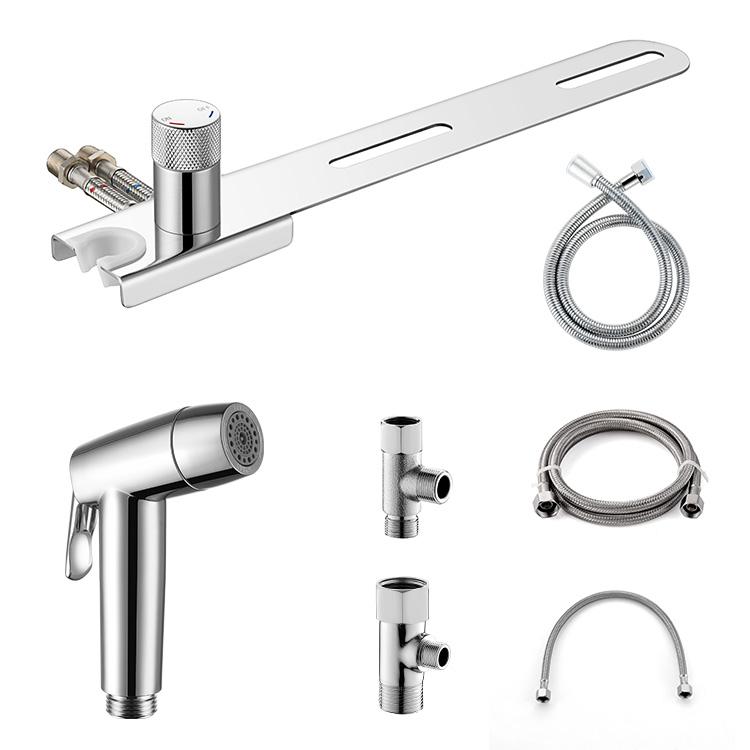BA0402B Hot and Cold Water Handheld Bidet Shower Mixer