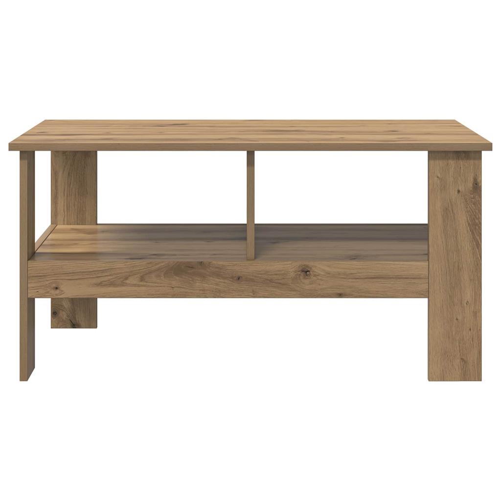 Coffee Table Artisan Oak 90 X 50 X 45 Cm Engineered Wood