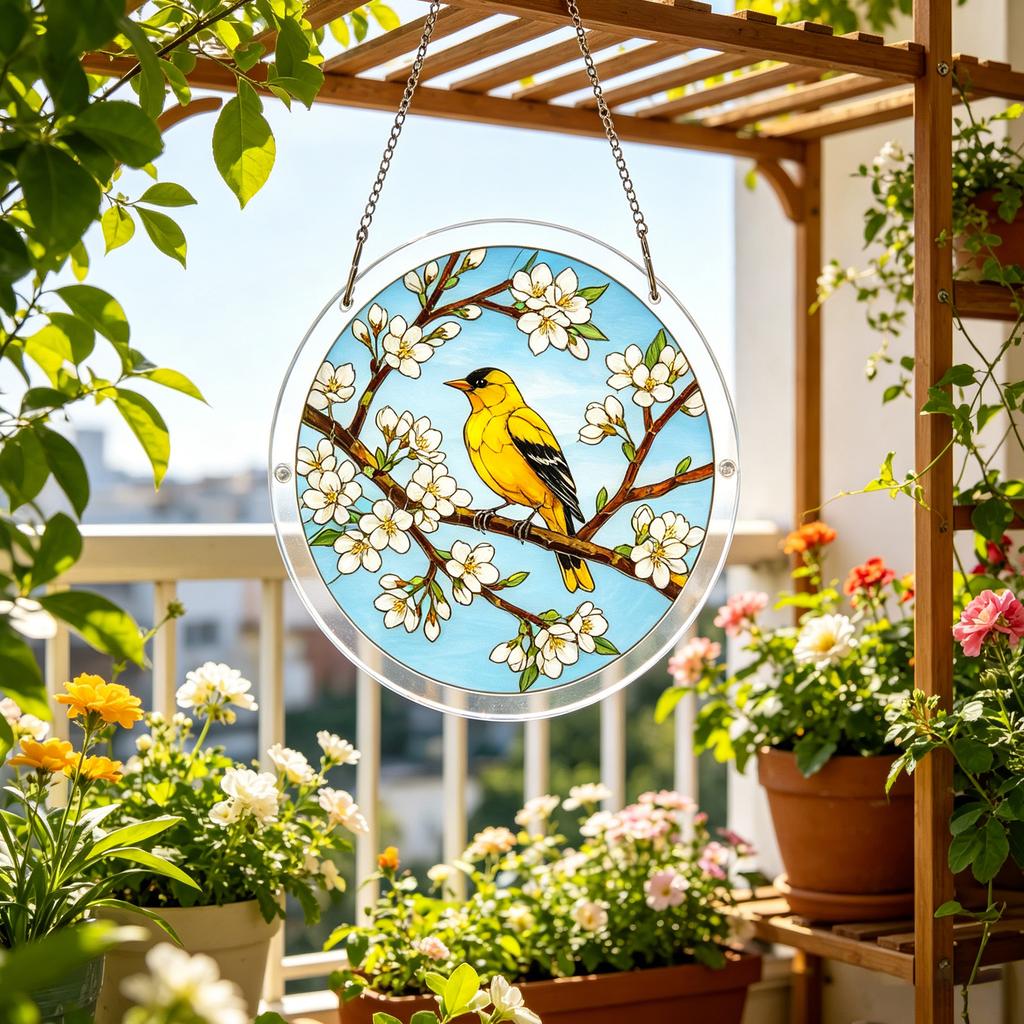 Acrylic Puzzle Can Be Hung Doors, Gardens, Indoor And Outdoor Decoration.