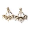 Les Trésors De Lily [N0012] - White Gold-plated 'Sissi' Earlobes