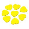 18mm Wooden Heart Chips, 100pc Pack - Colored Wedding & Festival DIY Decorations