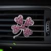 Inlay Water Drill Clover Car Air Conditioning Outlet Perfume Car Perfume Car Interior Accessories Car Fragrance