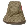 Used 9539 Apple Bucket Hat 700667 4HANT 8964 7919 Pablo Del Cielo Apple Red Large 23.2" GG Supreme Beige Men's from