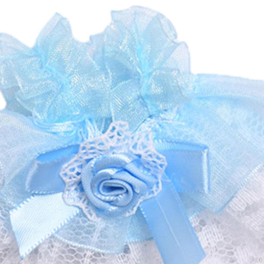 2 Stück Mini 6 Zoll Puppenkleidung mit Schleife, Kopfschmuck, Rock, Outfits