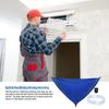100 cm verdickter Reiniger, Klimaanlagen-Reinigungshülle, PVC, mit Wasserleitung, für Zuhause, 1–1,5 P, geteilte hängende Klimaanlagen-Werkzeuge