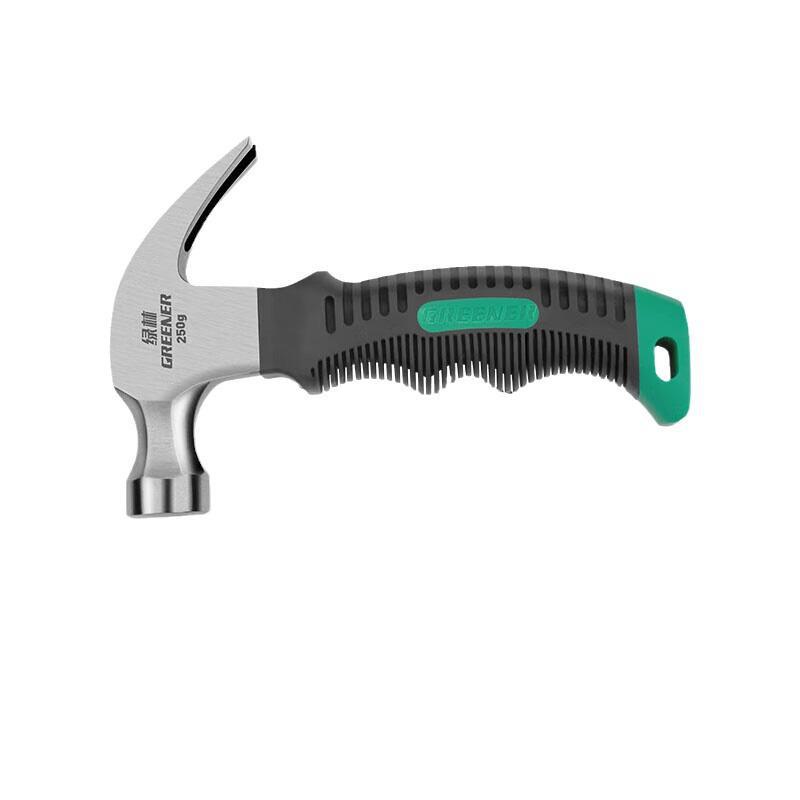 Green Forest Magnetic Mini Claw Hammer for Woodworking and Outdoor Use