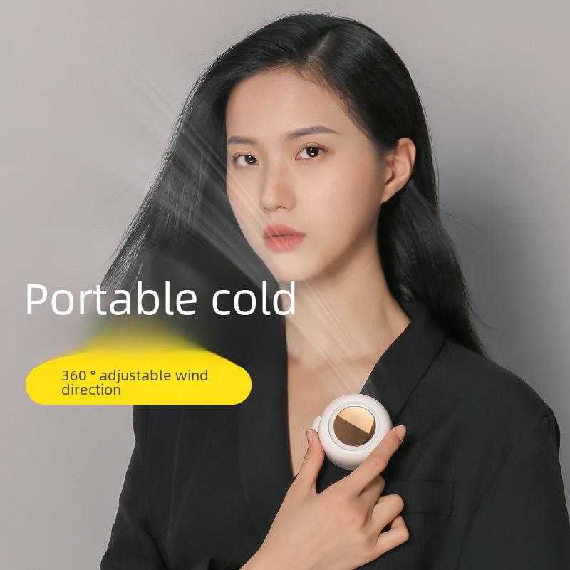 Portable USB Mini Fan Clip for Collar or Waist – Little Whirlwind MF019