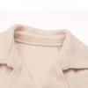 Autumn and Winter New Jacket Cardigan Women's Button-down Lapel Fleece Short Coat