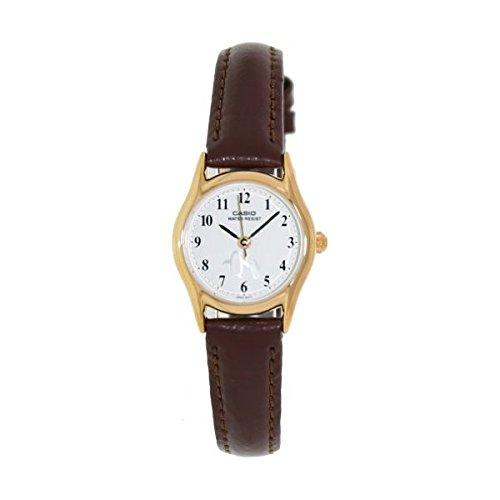 

Women s Basic Analog Watch with Penguin Design, White Dial, LTP-1094Q-7B6