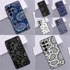 Bandana Seamless Pattern Phone Case For Samsung Galaxy S25 Ultra S9 S10 S20 S21 S22 Plus S23 FE S24 Ultra Cover Coque
