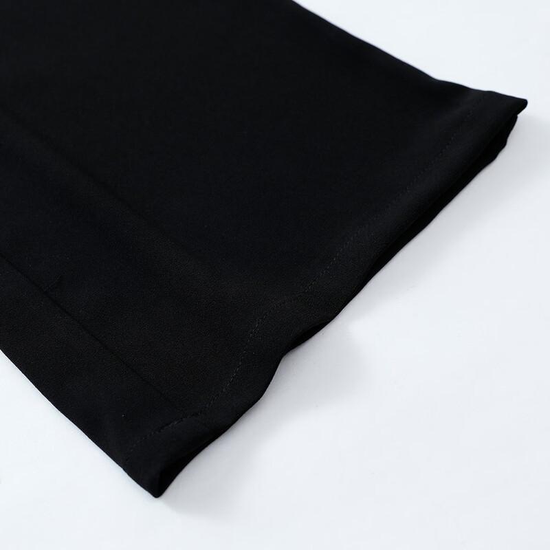 Pastel Early Autumn Elastic Waist Straight Leg Casual Pants for Women