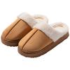 New plush cotton slippers thickened autumn and winter home velvet outer wear warm couple slippers cotton slippers