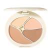 XIXI Long-Lasting Four-Color Concealer for Dark Circles, Blemishes, and Spots - Natural Finish for Student and Party Makeup.