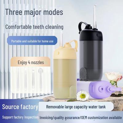 Tragbarer elektrischer Wasserstrahlreiniger für den Heim- & kieferorthopädischen Gebrauch - Ideal für die Zahnreinigung & als Geschenk