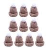Confezione da 10 Mini Cappelli a Maglia per Artigianato Fai-da-Te Bambina Bambino