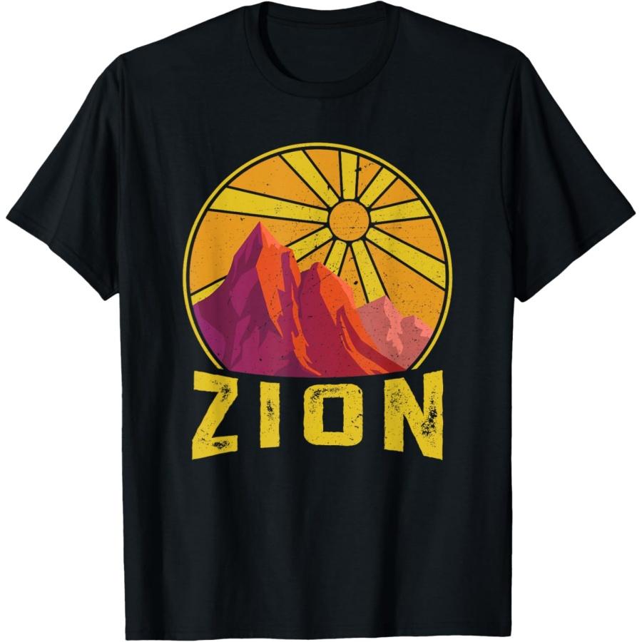 Zion National Park Nature Lover Hiking Fan T-Shirt S