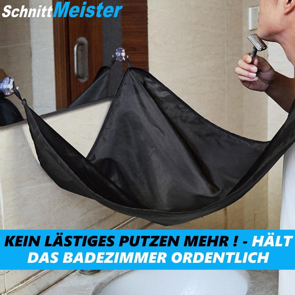 SchnittMeister Premium Bartschürze Rasierumhang Bart Kittel Lätzchen wasserdicht